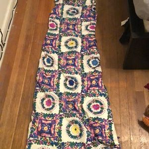 Vintage 1960s maxi dress